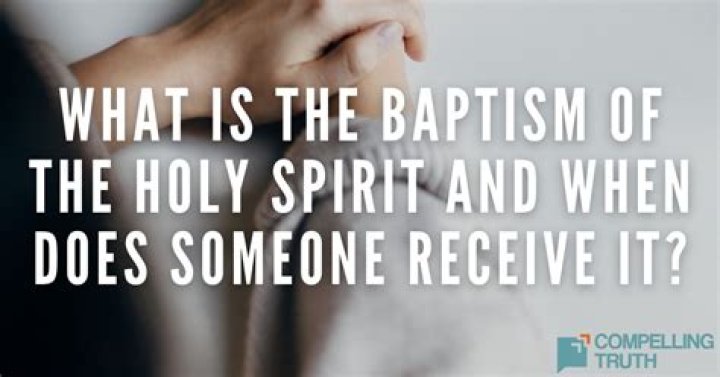 What does it feel like to receive the Holy Spirit?
