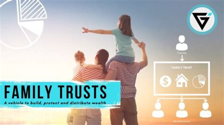 What does it mean if mum left house in trust?