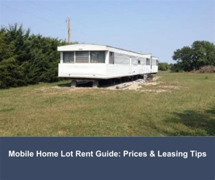 What does it mean to pay lot rent for mobile home?