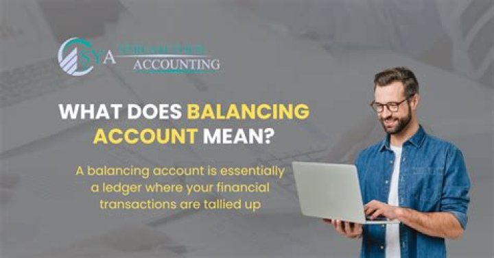 What does it mean when ATO says balancing account?