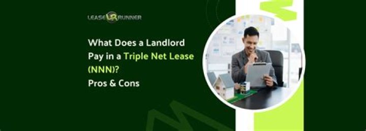 What does landlord pay in triple net lease?