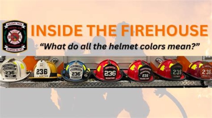 What does orange fire helmet mean?