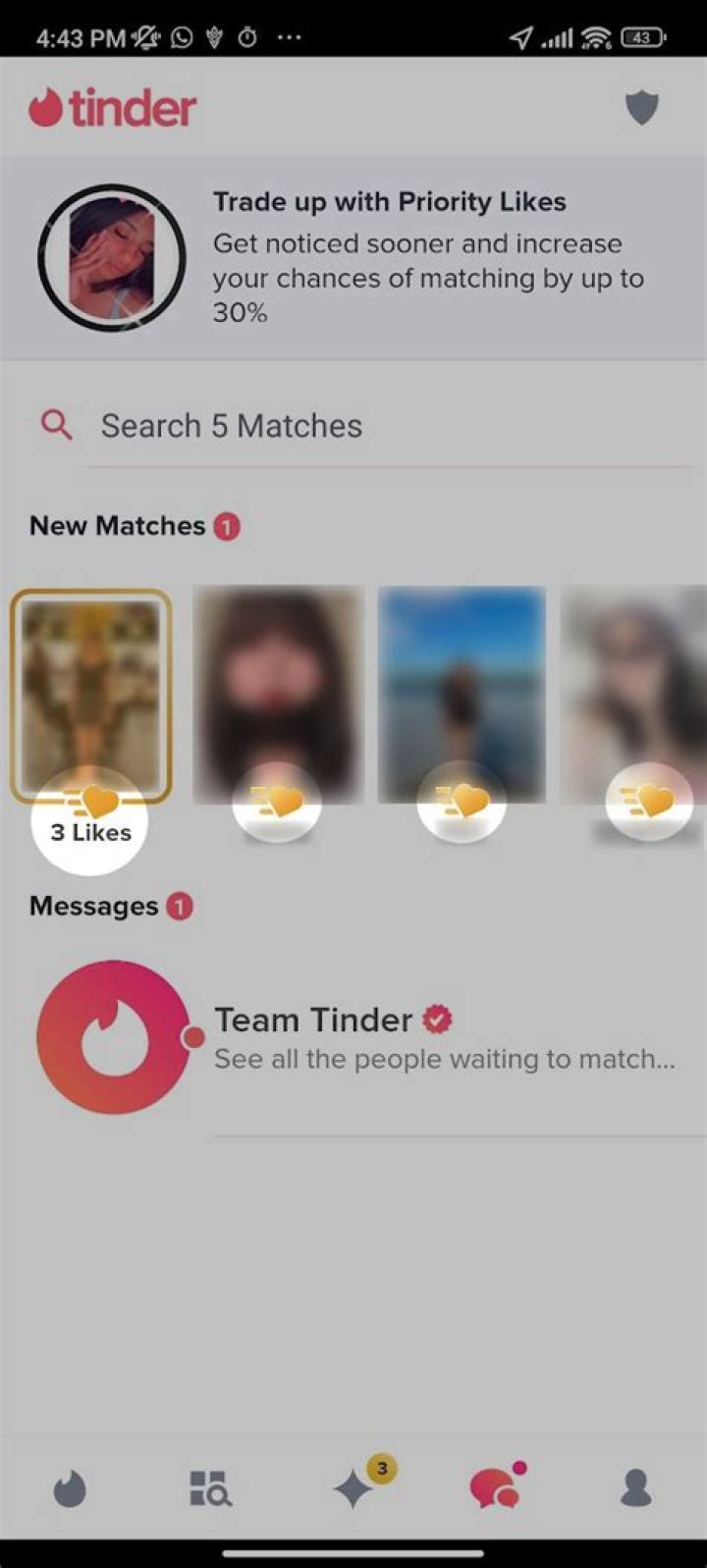 What does SB mean on tinder?