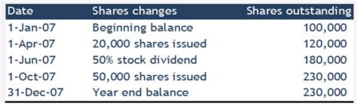 What does shares of common stock outstanding mean?