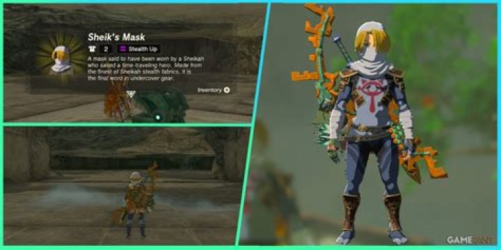 What does sheik's Mask do in Botw?