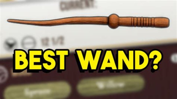 What does surprisingly swishy wand mean?