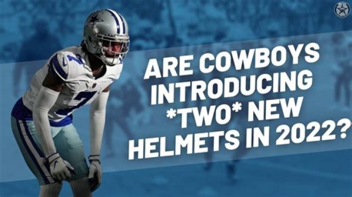 What does the red on the Cowboys helmet mean?