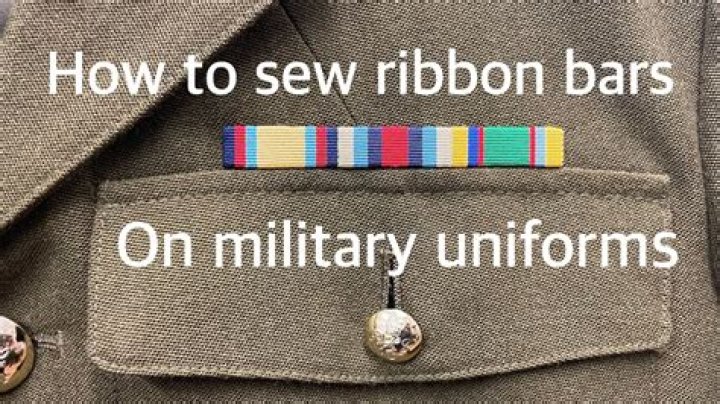 What does the V mean on a military ribbon?