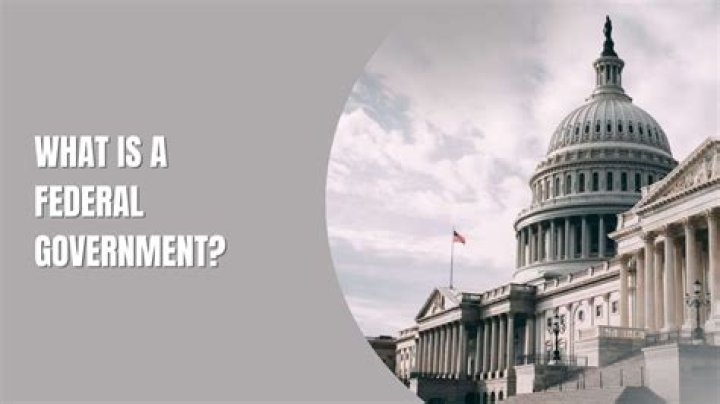 What does working for the federal government mean?