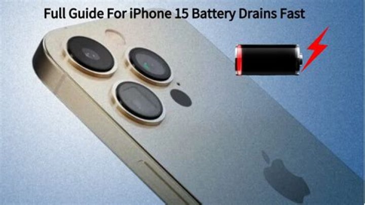 What drains iPhone battery the most?