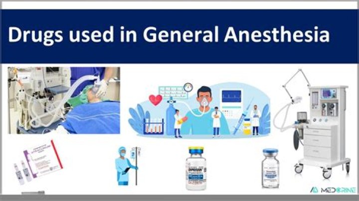 What drug is used for general anesthesia?