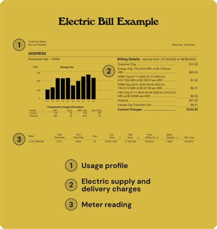 What expense is electricity bill?