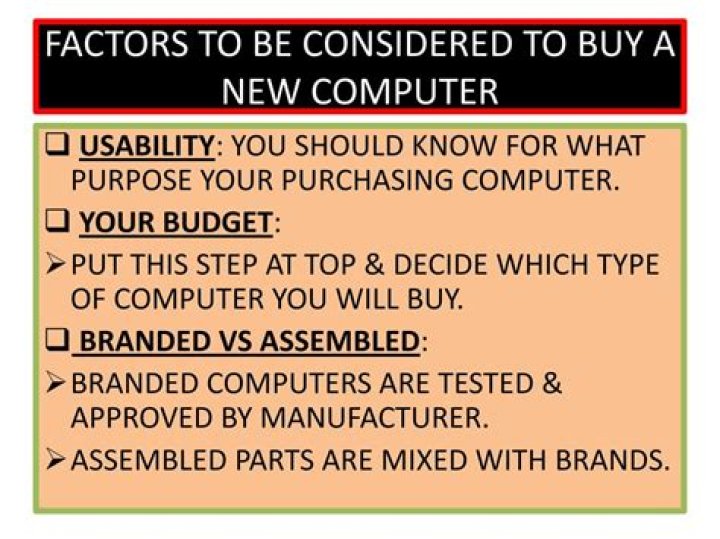 What factors should a company consider before purchasing?