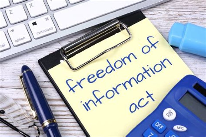 What falls under the Freedom of Information Act?