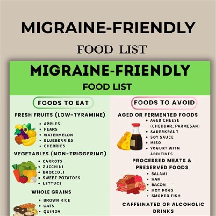 What foods cause migraines?