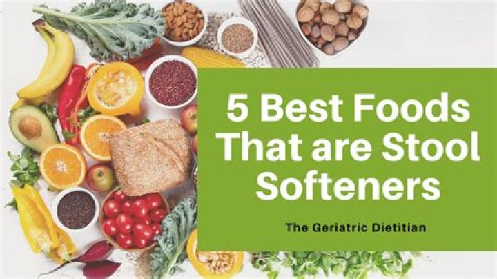 What foods firm up soft stools?
