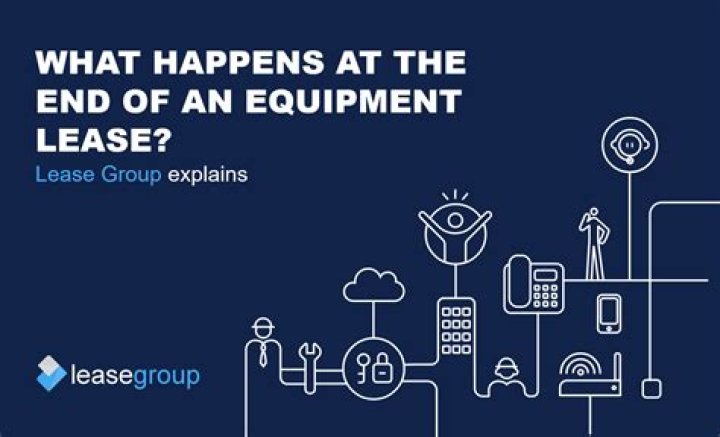 What happens at the end of an equipment lease?