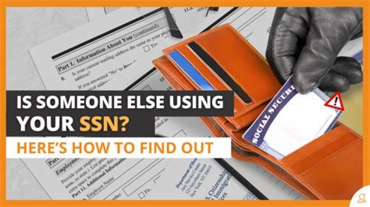 What happens if someone steals you SSN?