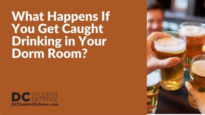 What happens if you get caught drinking in the Marines?