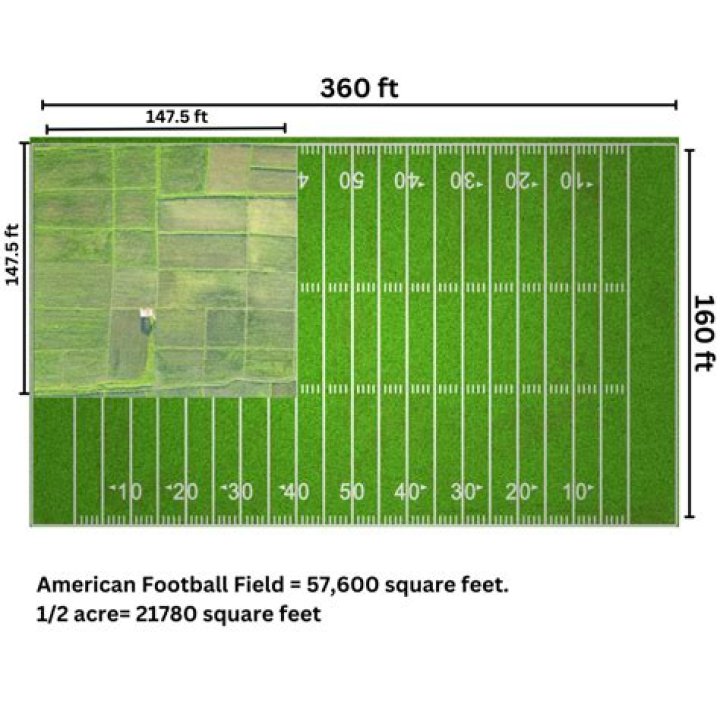 What happens if you run on a football field?