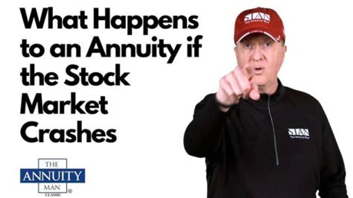 What happens to an annuity if the stock market crashes?