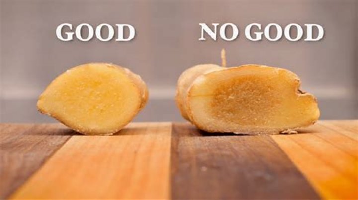 What happens to ginger when heated?
