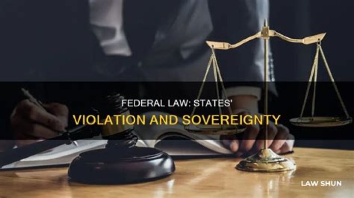 What happens when states violate federal law?