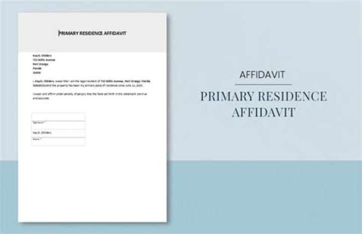 What happens when you sell a primary residence?