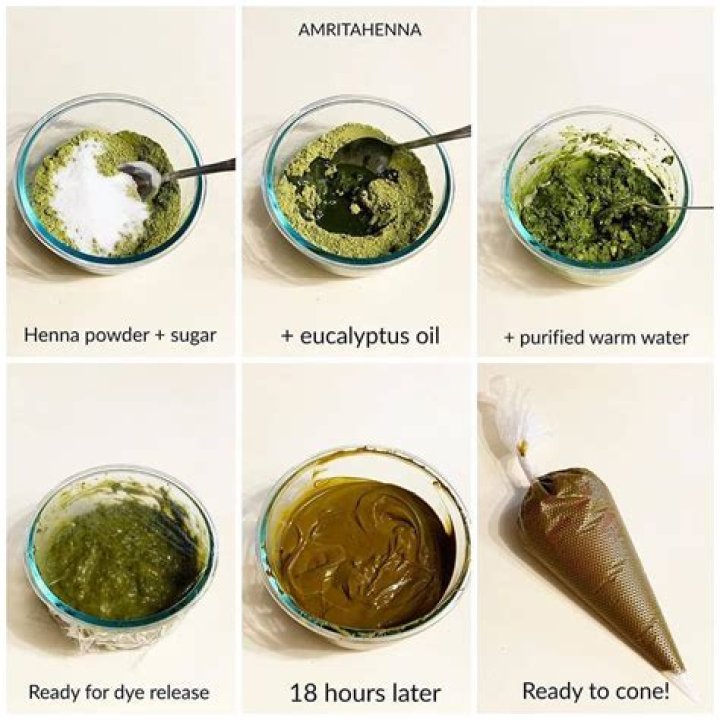 What ingredients make henna darker?