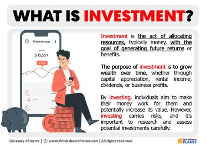 What investment means?