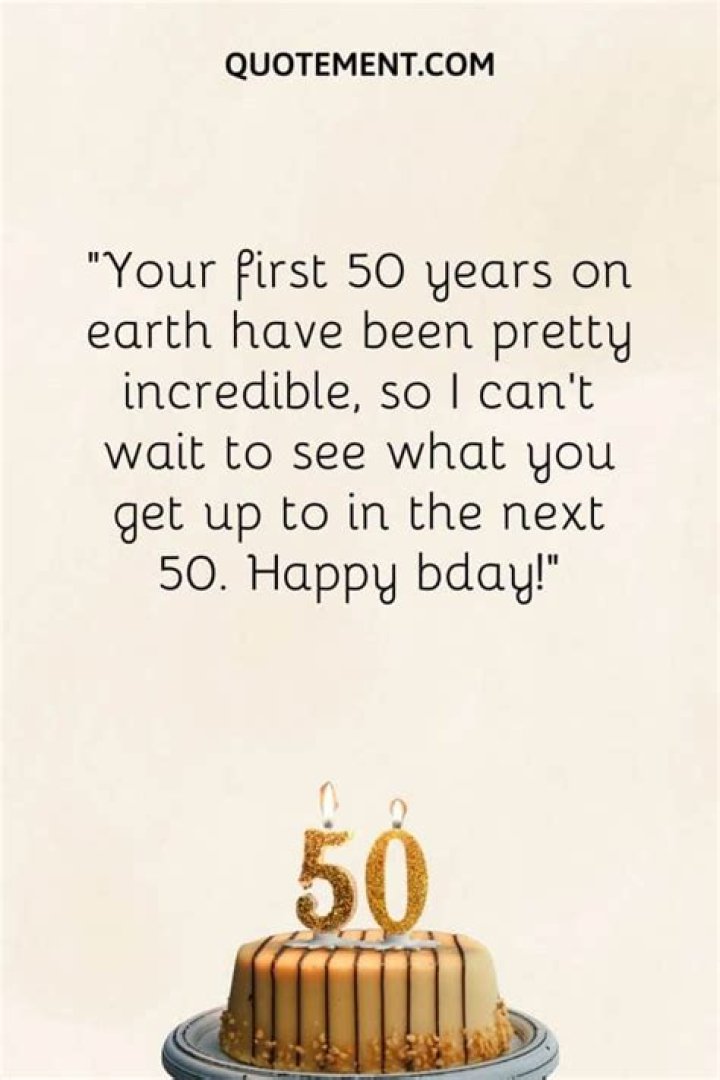 What is 50 year birthday called?
