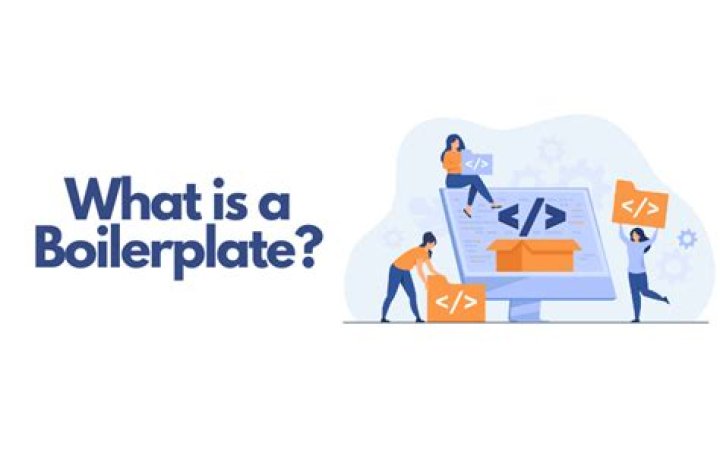 What is a boilerplate language?