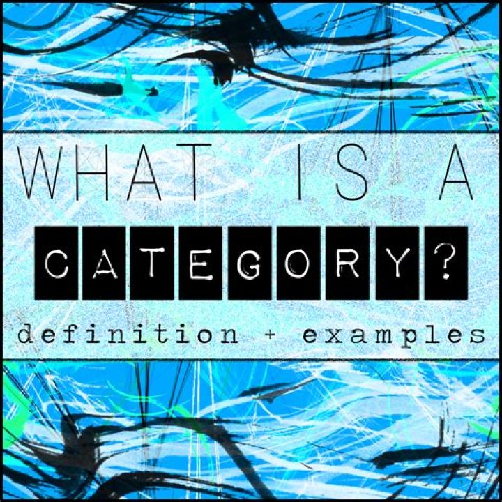 What is a category question?