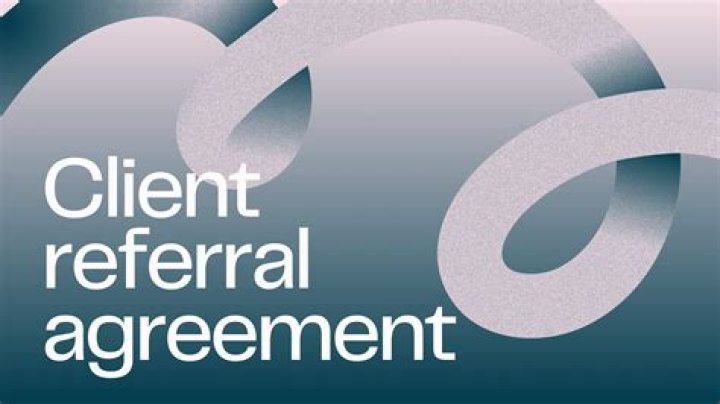 What is a client referral?