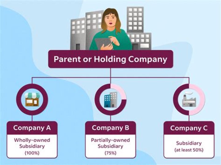 What is a company called that has a parent company?
