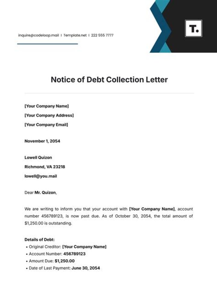 What is a debt offset notice?