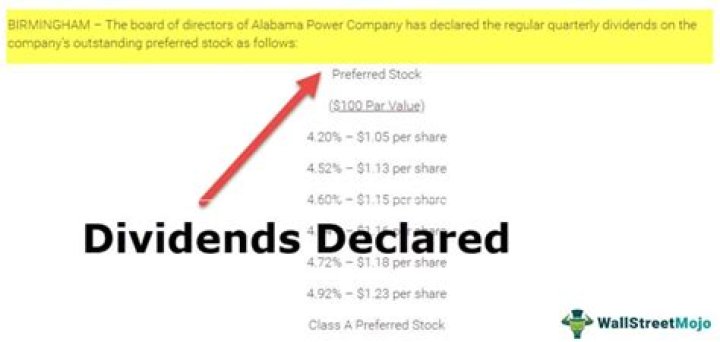 What is a declared cash dividend issued to investors recorded as?