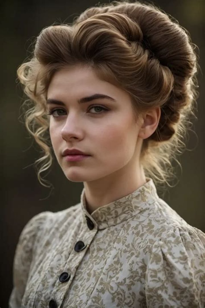 What is a Gibson Girl hairstyle?