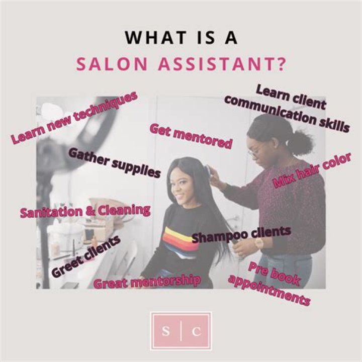 What is a hair salon assistant?