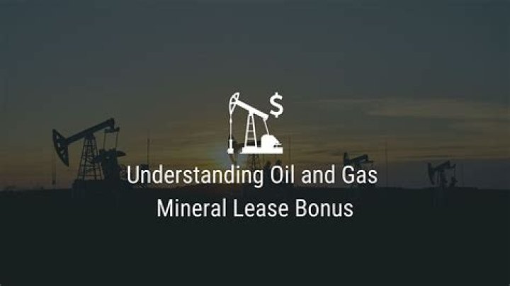 What is a lease bonus oil and gas?