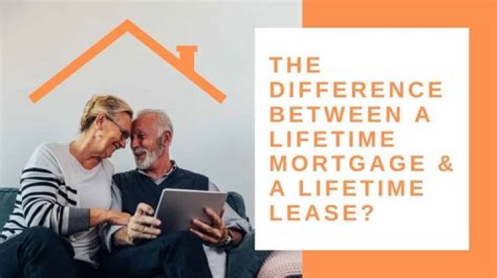 What is a lifetime lease for over 60s?