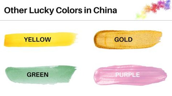 What is a lucky color in Korea?
