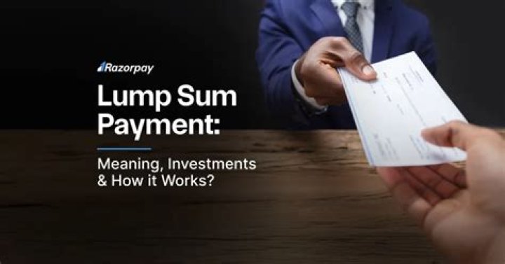 What is a lump sum SSA payment?