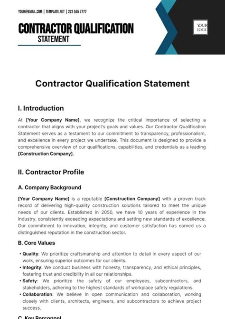 What is a qualifying contractor?