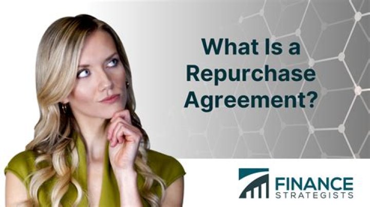 What is a repurchase to maturity transaction?