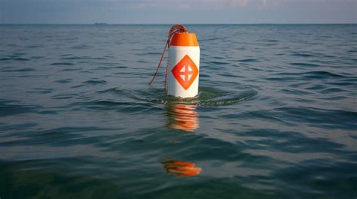What is a white buoy?