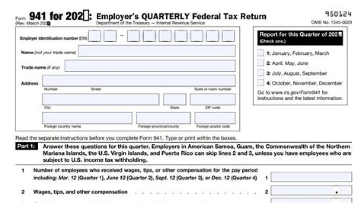 What is an employee 941?