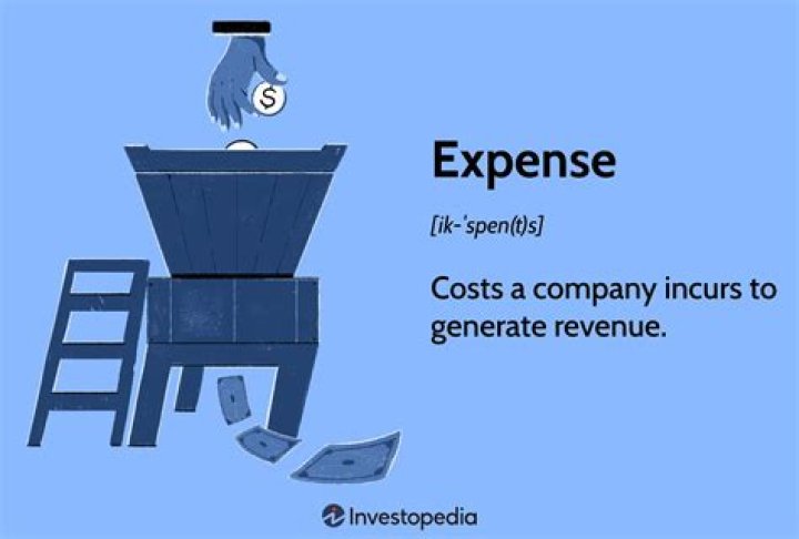What is an expense in tax?