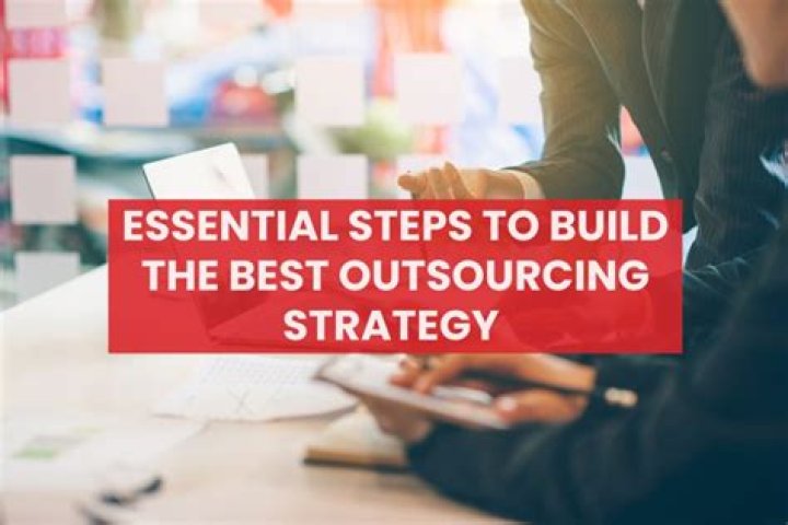 What is an outsourcing strategy?