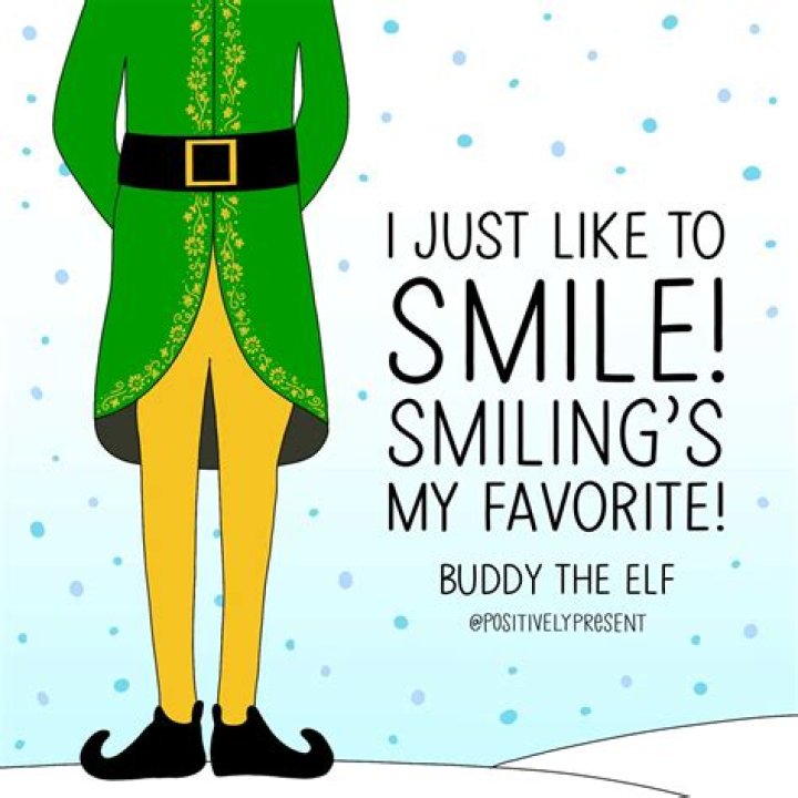 What is Buddy the Elf's favorite color?